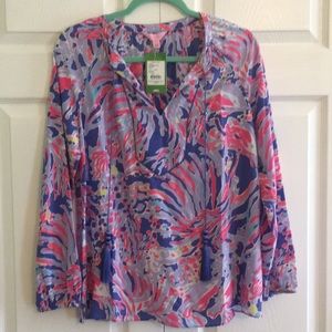 NWT Shrimply Chic Saria Top